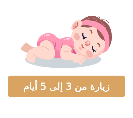 زيارة من 3 إلى 5 أيام